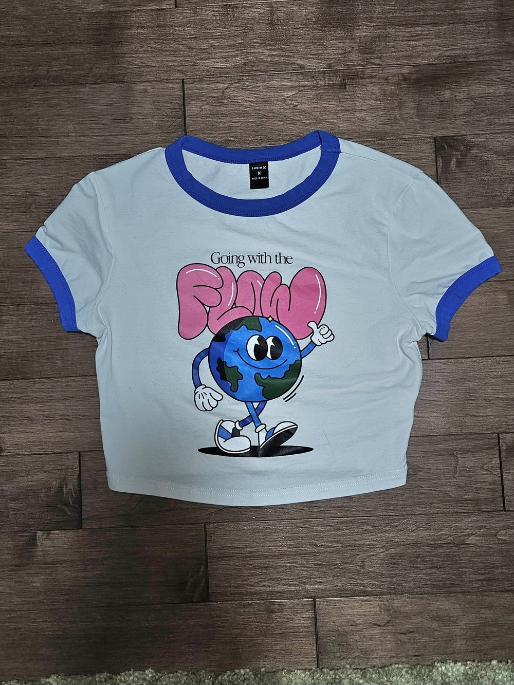 Cartoon crop tops